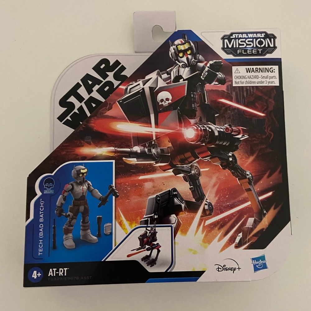 NEW - Star Wars Mission Fleet AT-RT “Tech Bad Batch”